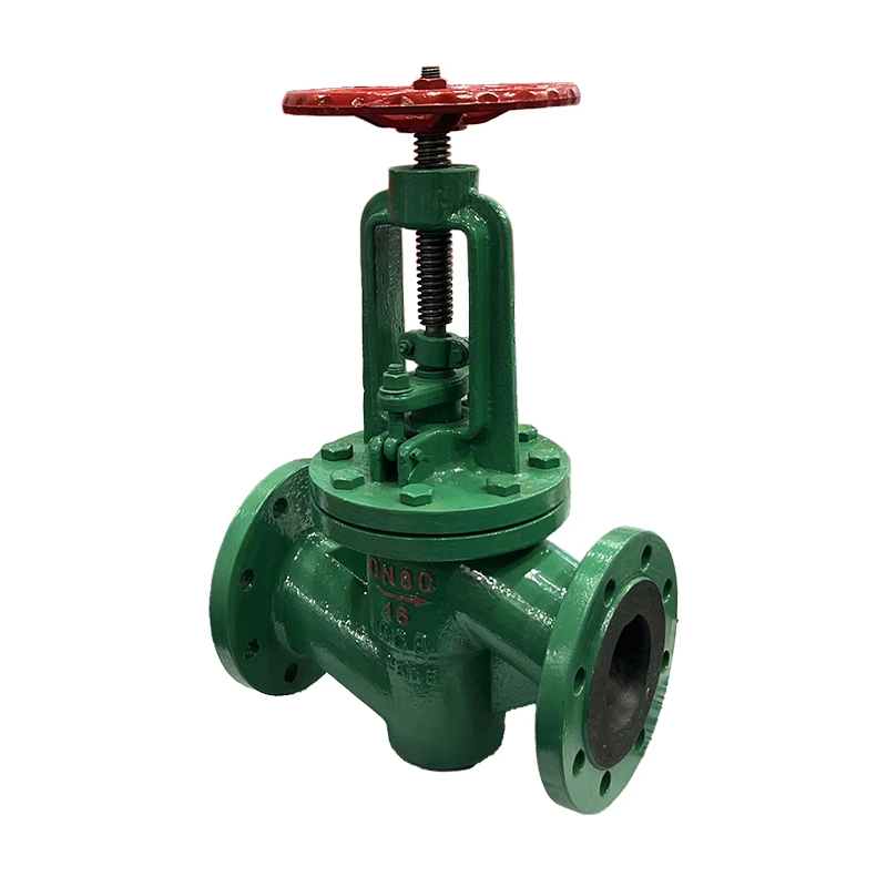 Fluorine-lined Flanged Globe Valve
